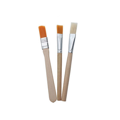 Wood Handle Pig Synthetic Hair Brush Dust Removal and Cleaning Nylon Safe Cleaner Brush for Computer Motherboards