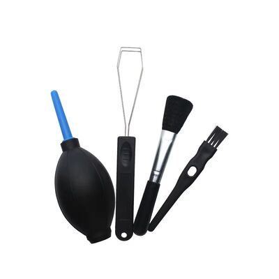 Portable 4 in 1 Multifunctional Cleaning Brush Kit for Computer Laptop Keyboard and Screen Keycap with Key Extractor Cleaner Set