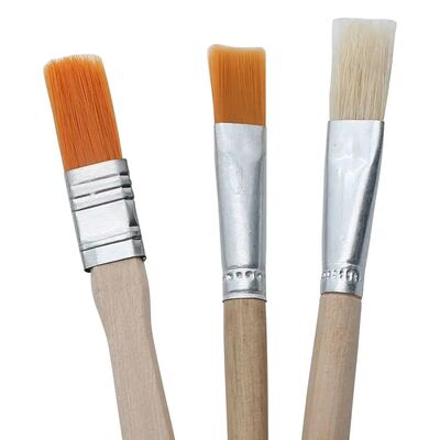 Professional Anti Static Computer Motherboard Cleaning Brush Wood Handle Synthetic Pig Bristles Dust Removal Tool for Nylon