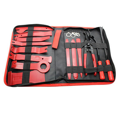 19Pcs Auto Car Trim Removal Tool Kit Remover Car Removal Clip Pliers Tool Set Door Panel Plastic Pry Tool Kits