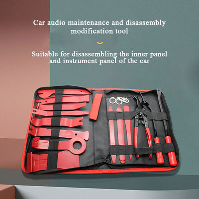 19Pcs Auto Car Trim Removal Tool Kit Remover Car Removal Clip Pliers Tool Set Door Panel Plastic Pry Tool Kits