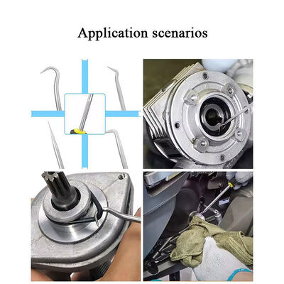 4PCS Auto Car Pick Hook Set O Ring Oil Seal Screwdrivers Gasket Puller Customized OEM Hand Mechanic Tools Car Remover Tool Kit