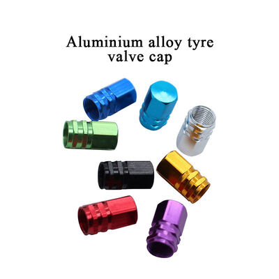 Aluminum Car Tire Valve Caps Tyre Valve Stem Cover Air Dust Cap for Cars Motor Wheel