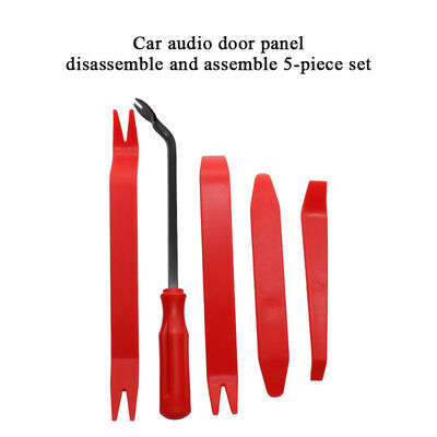 China 5PCS Automotive Trim Removal No Scratch Pry Tool Kit Set for Car Door Clip Panel Audio Dashboard Dismantle