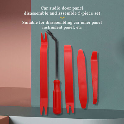 China 5PCS Automotive Trim Removal No Scratch Pry Tool Kit Set for Car Door Clip Panel Audio Dashboard Dismantle