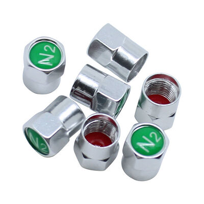 China Universal N2 logo Aluminum Cap Tire Valve Stem Caps All Car Logo Tire Tube Valve Caps for Auto Car Parts