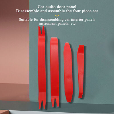 Automotive Multi-function Red Clip Removal Tool Universal Plastic Car Pry Bars Door Fastener Remover Clip Tool
