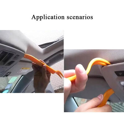 Automotive Multi-function Red Clip Removal Tool Universal Plastic Car Pry Bars Door Fastener Remover Clip Tool
