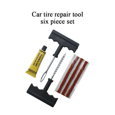 Motorcycle Tire Repair Tool 8pcs with Tire Repair Tools Insert Needle Car Tire Repair Tool