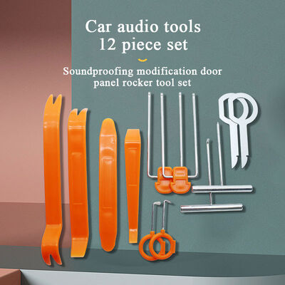 Super Auto Car Repair Tools 12pcs Set Trim Radio Audio Door Clip Panel Assembly and Disassembly Kits for Car Repair Tools