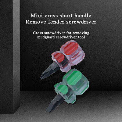Short Distance Screwdriver CR-V Phillips and Slotted Screw Driver Mini Screwdriver Set Hand Tools