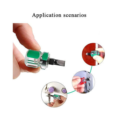 Short Distance Screwdriver CR-V Phillips and Slotted Screw Driver Mini Screwdriver Set Hand Tools
