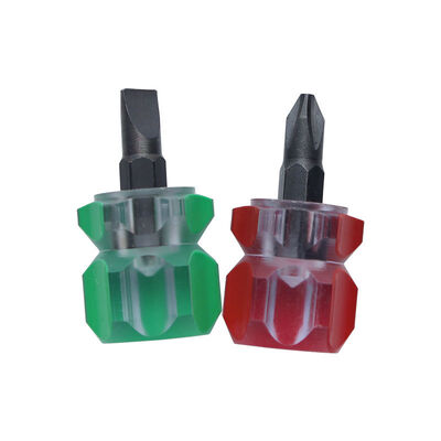 Short Distance Screwdriver CR-V Phillips and Slotted Screw Driver Mini Screwdriver Set Hand Tools