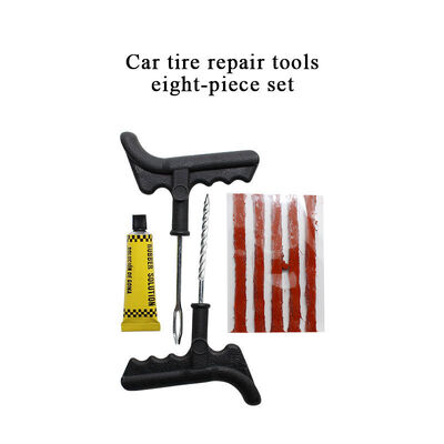 Car Flat Tire Repair Kit Tire Patch Kit Tyre Puncture Emergency Strings for Car Motorcycle Truck Tractor Trailer