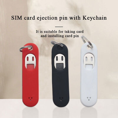 China Portable Universal Sim Card Tray Removal Tool Phone Chip Remove Sim Card Pin Key Tool Needle Opener Ejector