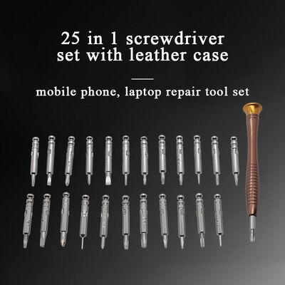 25 in 1 Screwdriver Set Mobile Phone Repair Tool Cell Phone Precision Repair Kit Mini Screwdriver Set Screw Driver Tips Set Torx