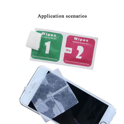 Screen Protector Clean Tool Kit Dry and Wet Cleaner Dust Absorber Phone Screen Glass Dust Remover Home Wipes Removal Stickers