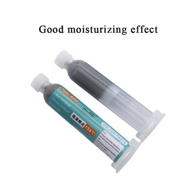 Low Medium Temperature Solder Paste for BGA Phone SMD PCB Etc   Printing Lead Soldering Tip Repair Paste Flux Syringes