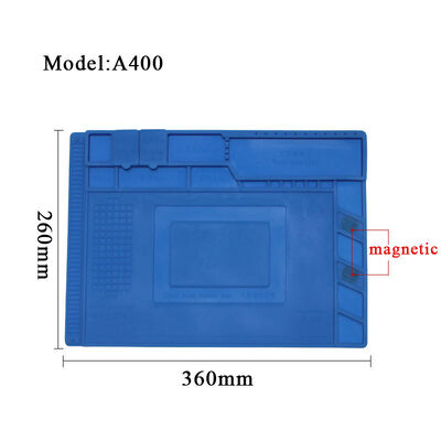 Welding Repair Silicone Pad Heat Insulation Silicone Pad Phone Computer Repair Hot Air Gun Station Mat BGA Soldering Repair Tool