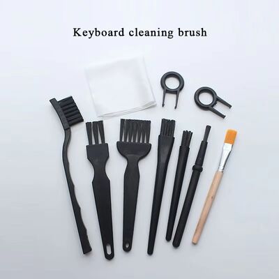Multi-Size Cleaning Brushes Kit Detailing Cleaning Tools Set With Anti-Static Tweezers Cleaning Cloth-Small Gaps-Computers