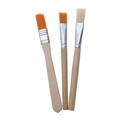 Wood Handle Pig Synthetic Hair Brush Dust Removal and Cleaning Nylon Safe Cleaner Brush for Computer Motherboards