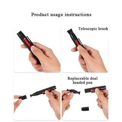 Professional SLR Telescope Magnifying Lens Wool Brush Optics Cleaning Tool Cleaning Brush for Digital Camera Lens Pen Cleaners