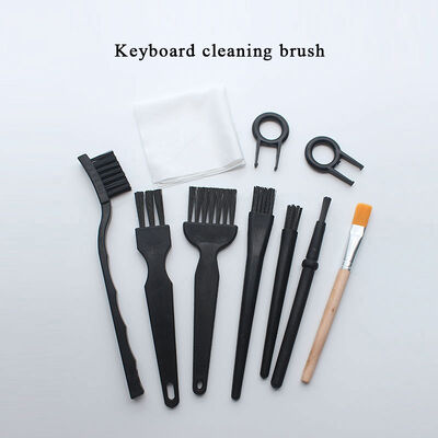 16 in 1 Mini Gap Portable Cleaner Kit Handle Nylon Brushes Laptop Computer Keyboard Cleaning Soft Anti Static Brush Kit