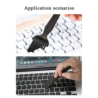 16 in 1 Mini Gap Portable Cleaner Kit Handle Nylon Brushes Laptop Computer Keyboard Cleaning Soft Anti Static Brush Kit