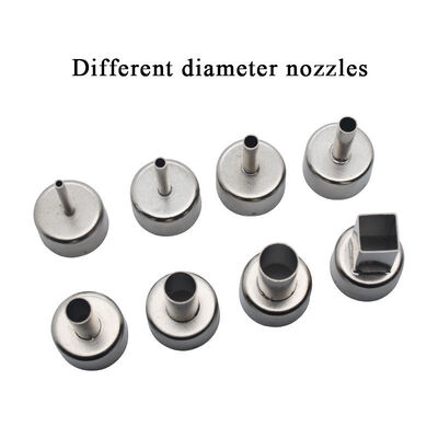 Professional 858 Type Nozzles for Hot Air Guns Welding Set Desoldering Station BGA Universal Soldering Machine Air Metal Nozzles