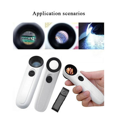 20X 3.5mm LED Magnifying Glass Loupe Handheld Microscope Magnifier Illuminated with Light for Circuit Boards Hallmarks Jewelry