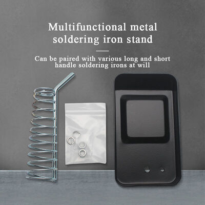 Portable Generic Soldering Iron With Stand Holder Soldering Iron Bracket Square Metal Frame for Electronic Soldering Iron