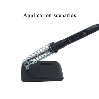 Portable Generic Soldering Iron With Stand Holder Soldering Iron Bracket Square Metal Frame for Electronic Soldering Iron