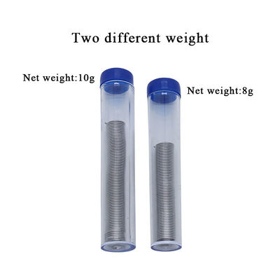 0.8mm Solder Wire With Lead Welding Wires Cylinder Mounted for Soldering Tin Wires 8g/10g Portable in Melt Tubing Packing