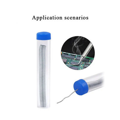 0.8mm Solder Wire With Lead Welding Wires Cylinder Mounted for Soldering Tin Wires 8g/10g Portable in Melt Tubing Packing