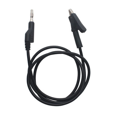 1M Test Leads Wire Line Double End Electrical Voltage Banana Plug to Alligator Clips Crocodile 20A Multimeter DIY Test Connector