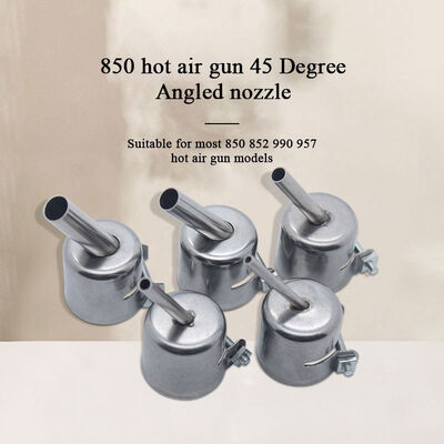 850 Series for Short Nozzle Set of Hot Air Welding Gun 45 Degree Tilt BGA with Nozzles Kit Welding Torch Tool for Welder Nozzles