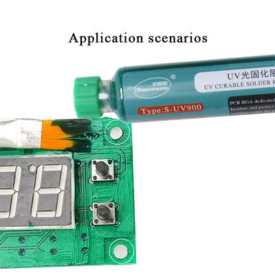 10CC Mechanic UV Light Curing Soldering Mask Ink Oil for PCB BGA Paint Prevent Corrosive Arcing Soldering Welding Fluxes Oil