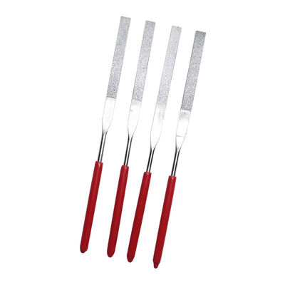 Titanium Plated File Fine Toothed Hardwood Handmade Model Diamond Steel Needle Files Assorted File Set and Polishing Tools