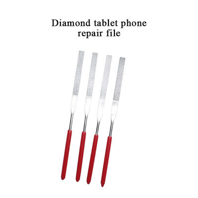 Titanium Plated File Fine Toothed Hardwood Handmade Model Diamond Steel Needle Files Assorted File Set and Polishing Tools