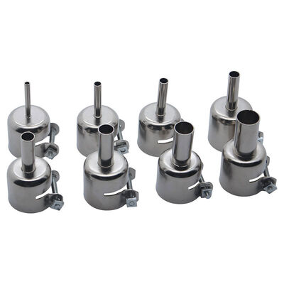 Universal Hot Air Gun Nozzle Maintenance Welding 850 852 952  Removal Accessories Push Fit Air Gun with Nozzle 12 Pieces Kit