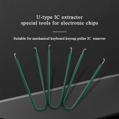 IC Chip Extractor Motherboard Circuit Board Component Puller and U Shape IC Chip Extractor Puller ROM Extraction Tool Kit
