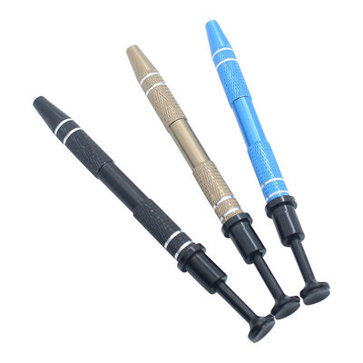 Piercing Ball Grabber Tool Pick up Tool with 4 Prongs Holder Diamond Claw Tweezers for Small Parts Pickup IC Chips Gems Prong