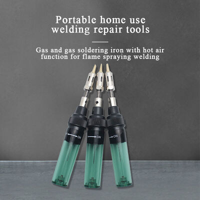 Mini 1300 Celsius Butane Gas Welding Soldering Irons Welding Pen Burner Blow Torch Gas Soldering Iron Cordless Butane Tip Tool