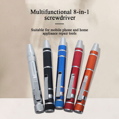 Mini Pocket 8 in 1 Multi Tools Pen Precision Screwdriver Kit Promotional Pen with Screwdriver