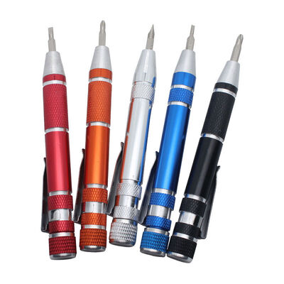 Mini Pocket 8 in 1 Multi Tools Pen Precision Screwdriver Kit Promotional Pen with Screwdriver