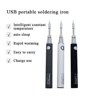Adjustable Usb Wireless Rechargeable Smart Micro Soldering Iron Usb-c Kit 8W 5V Repair Welding  Professional Mini Soldering Pen