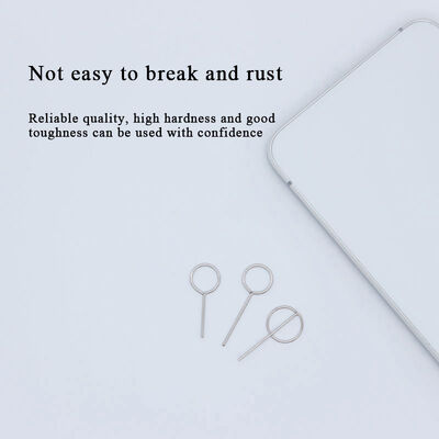 Open Pin Needle Key Tool Sim Card Tray Pin Eject Tool Eject Sim Card Tray Universal Cell Phone Sim Cards Accessories
