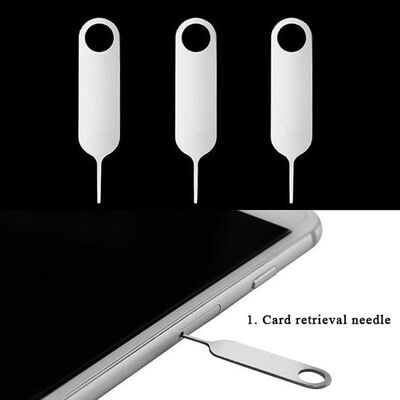 Open Pin Needle Key Tool Sim Card Tray Pin Eject Tool Eject Sim Card Tray Universal Cell Phone Sim Cards Accessories