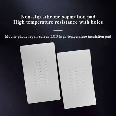 High Quality LCD Separator Heating Mat Non Slip Silicone Pad with Holes for Screen Separation Repair Fixed Design