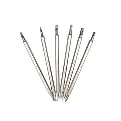 7Pcs Screwdriver Set 6-In-One U Type Plum Blossom Triangle Shaped Bit Multi-Function Household Disassemble Tools